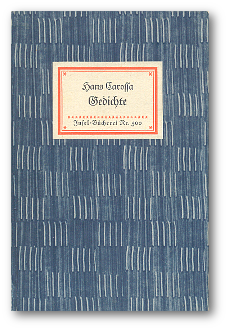 "Gedichte" - Hans Carossa