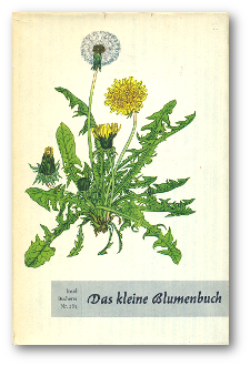 "Das kleine Blumenbuch - Schutzumschlag" - Insel-Bücherei 281